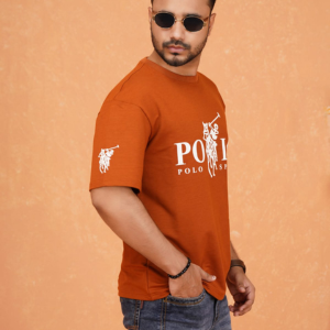 Premium Polo Brand Drop Shoulder T-Shirt