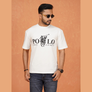 Premium Polo Drop Shoulder T-Shirt